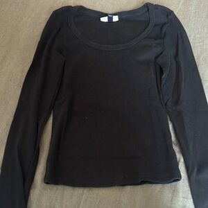 Classic Black Long Sleeve Top Target universal thread
